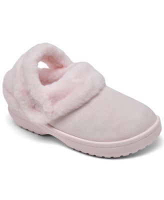 Big Kids Faux Suede Clog Slippers from Finish Line