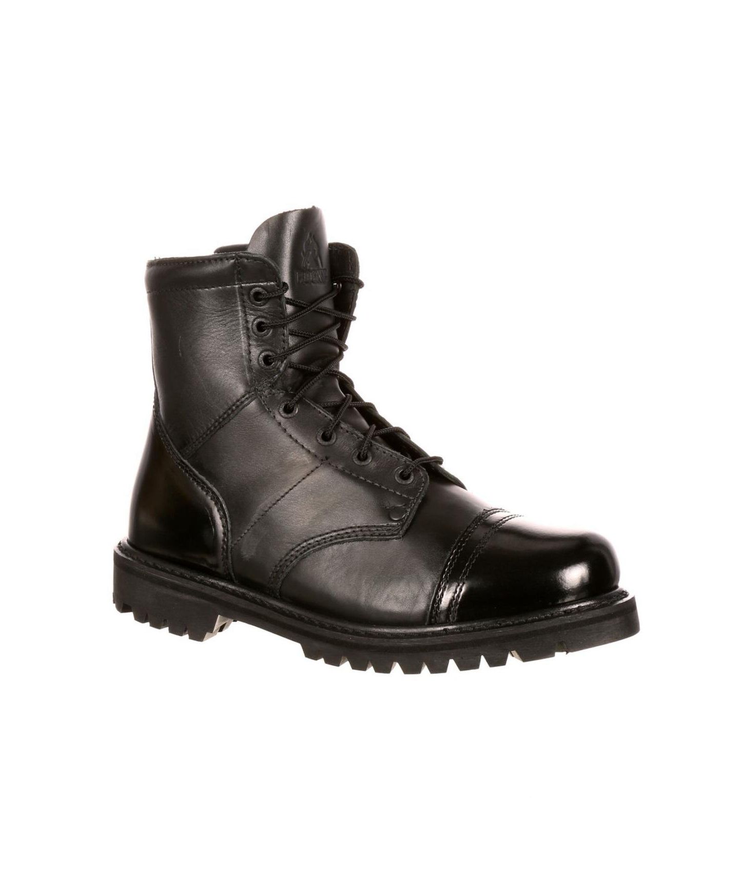 Мужские ботинки ROCKY Side Zipper Jump Boot, цвет: Чёрный — фото 5