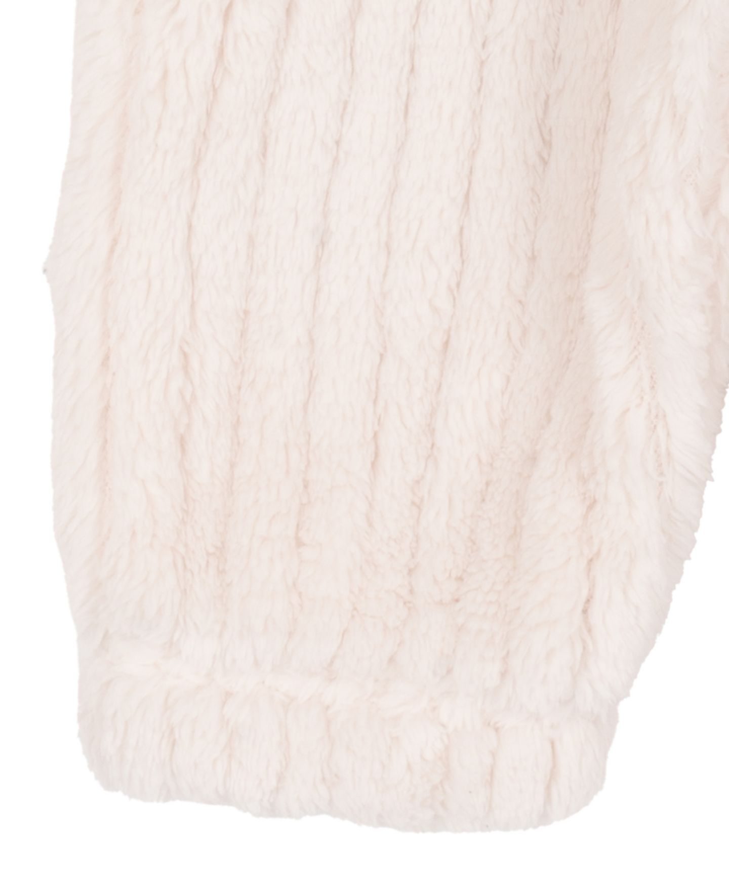 Rare Editions Baby Girls' Teddy Bear Applique Sherpa Long-Sleeve Sweatshirt and Joggers, 2-Piece Set, цвет: Слоновая кость — фото 5