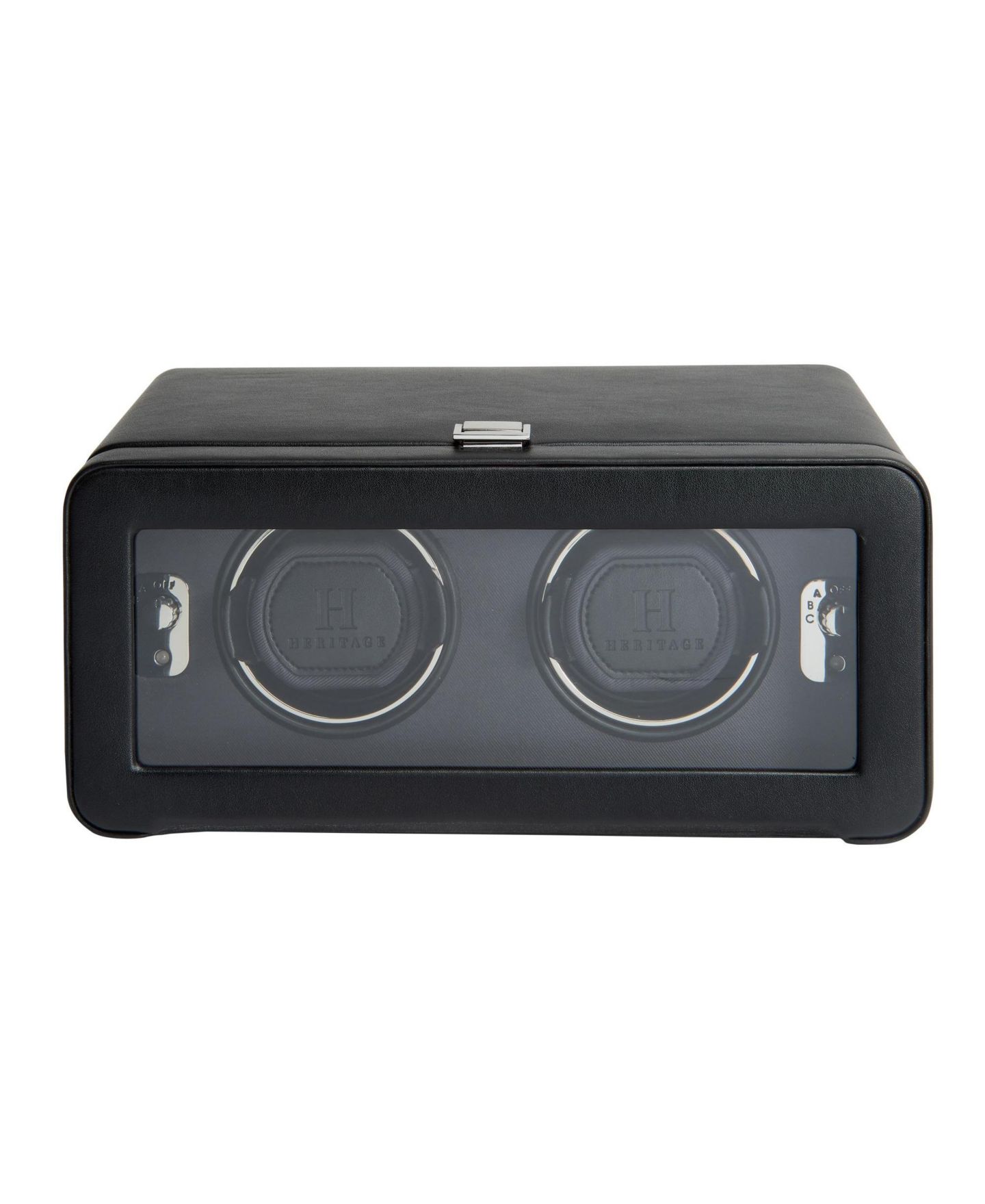 WOLF Heritage Windsor Double Watch Winder, цвет: Чёрный — фото 1