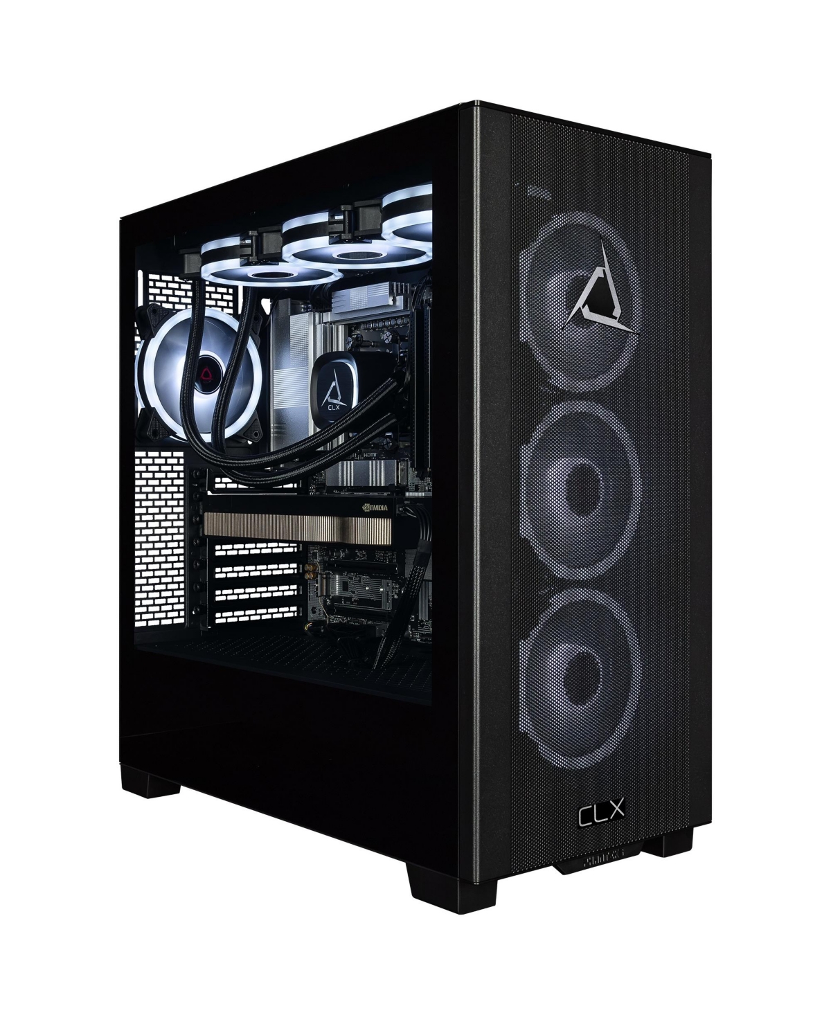 Clx Set Creator Workstation Liquid-Cooled Amd Ryzen 9 9950X, Rtx Pro 4000 Graphics, 32GB DDR5, Windows 11 Pro - Black