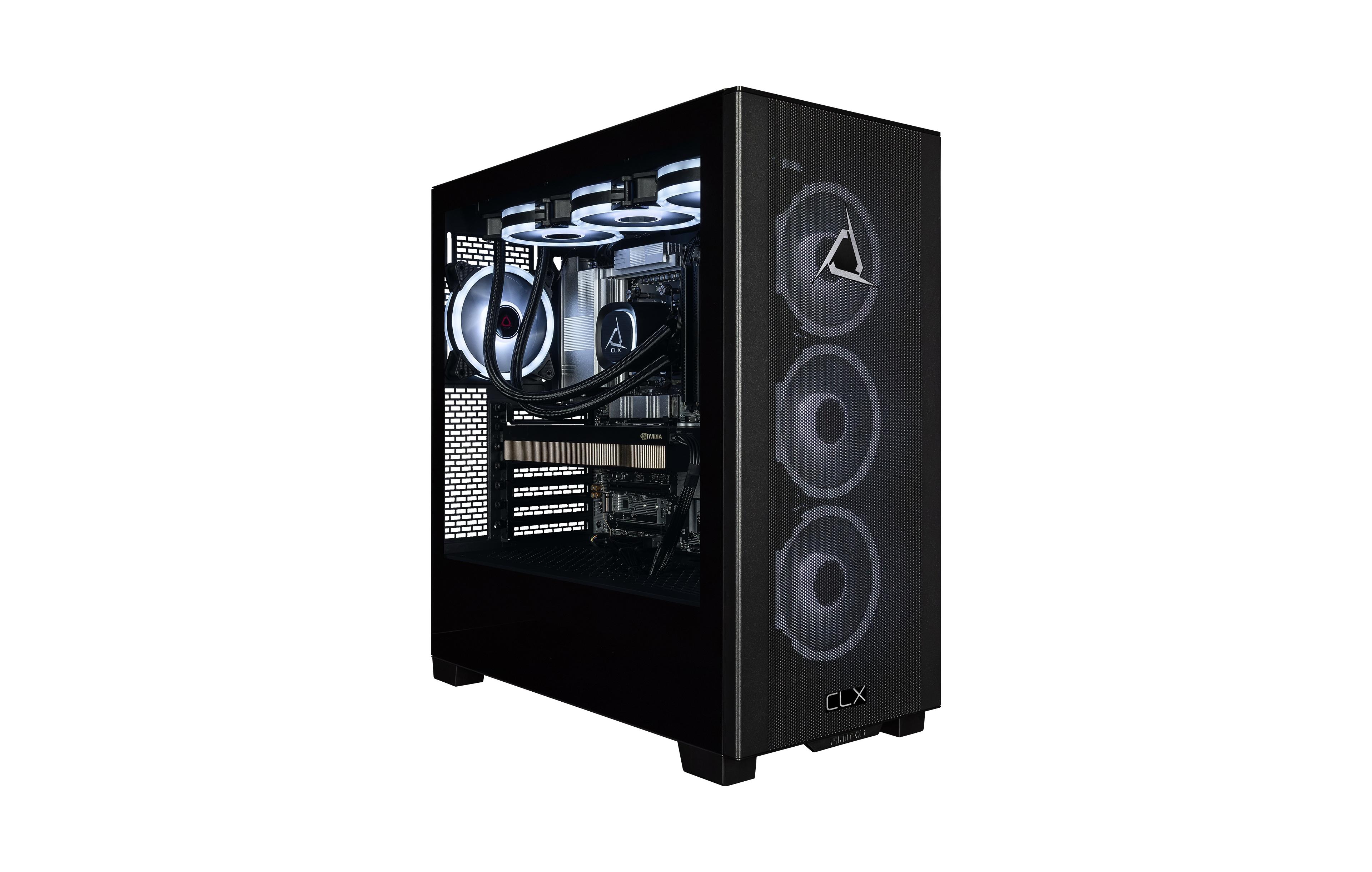 Clx Set Creator Workstation Liquid-Cooled Amd Ryzen 9 9950X, Rtx Pro 4000 Graphics, 32GB DDR5, Windows 11 Pro