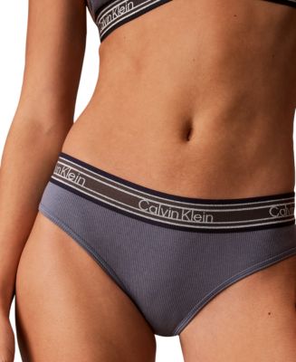 Women's Icon Cotton-Modal Blend Striped Full-Coverage Panty, QF9066