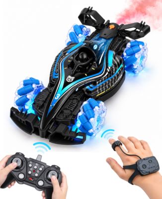360-Degree Stunt RC Drift Car with Gesture Control, Mist Spray and LED Lights