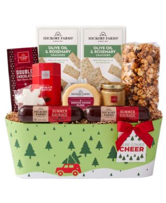 Holiday Here Comes Cheer Holiday Gift Basket, 10-Piece