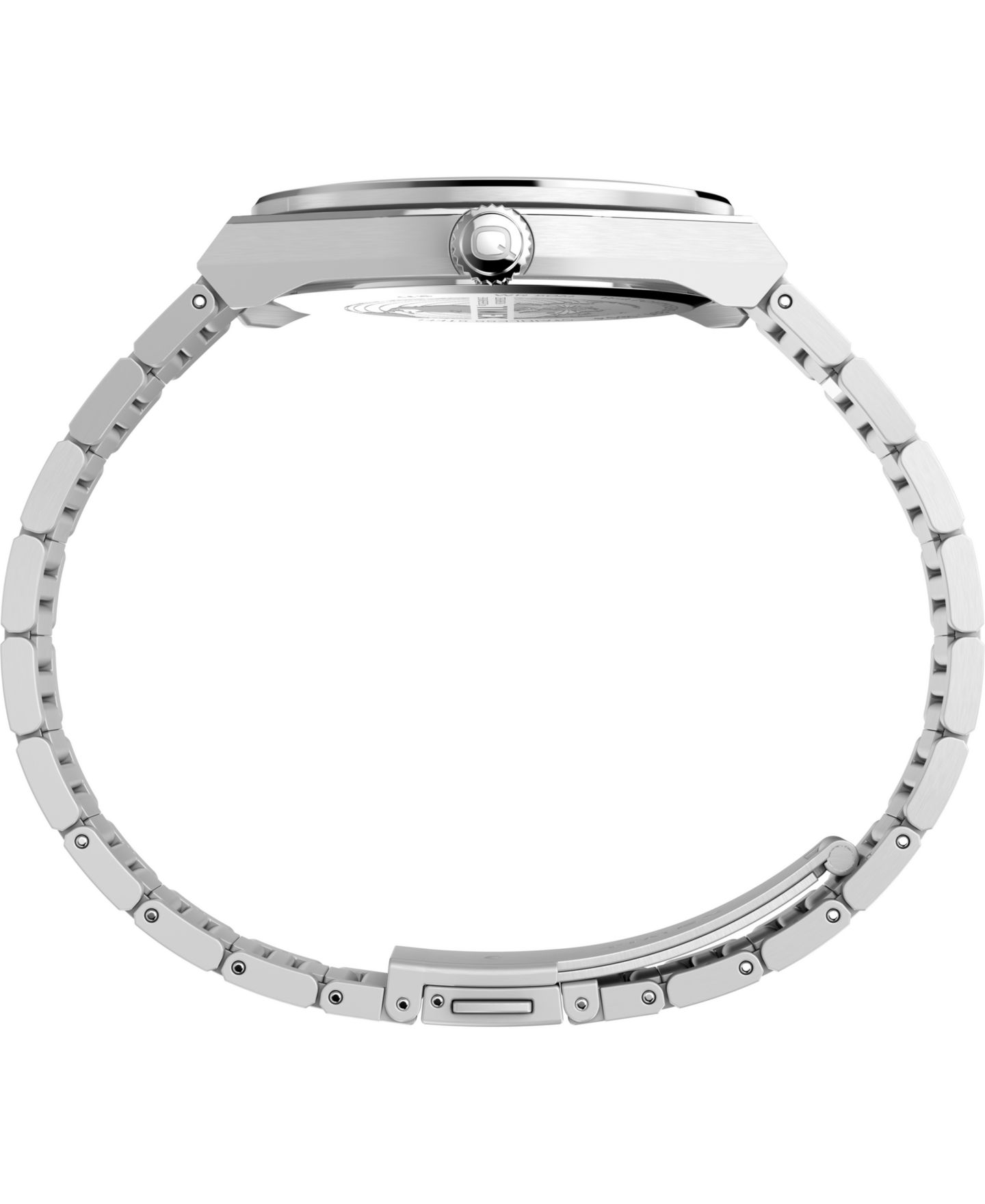 Мужские часы Timex Quartz Analog Continental Silver-Tone Stainless Steel 39mm — фото 2