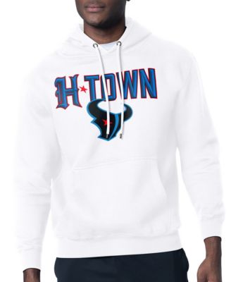 Men's White Houston Texans H-Town Graphic Fleece Pullover Hoodie