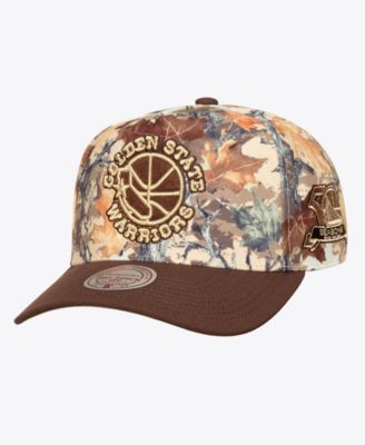 Men's and Women's Camo Golden State Warriors Leaf Camo Pro Adjustable Hat