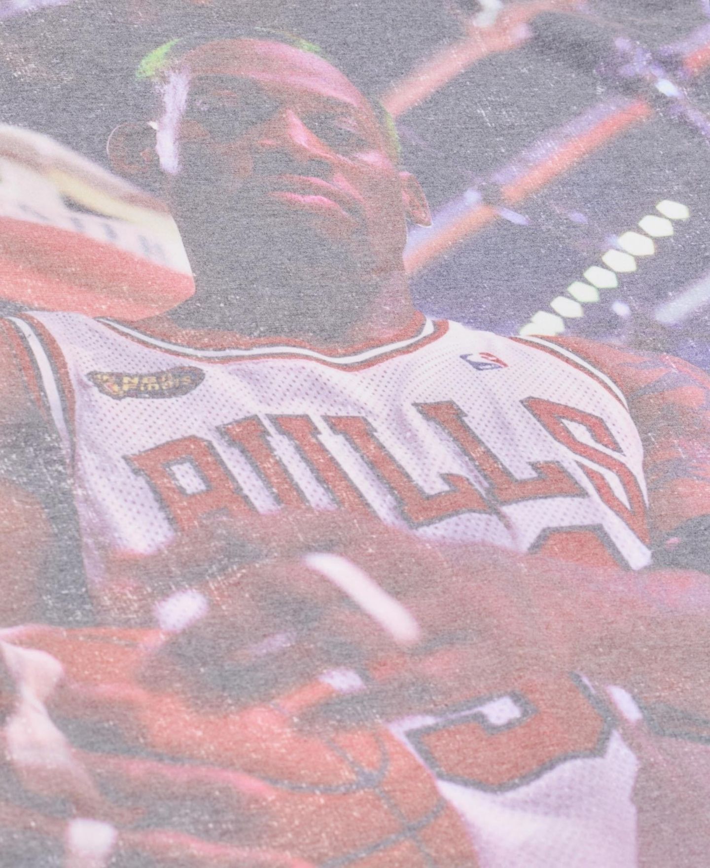 Мужская футболка Mitchell & Ness Dennis Rodman White Chicago Bulls Hardwood Classics Player Sublimated — фото 3