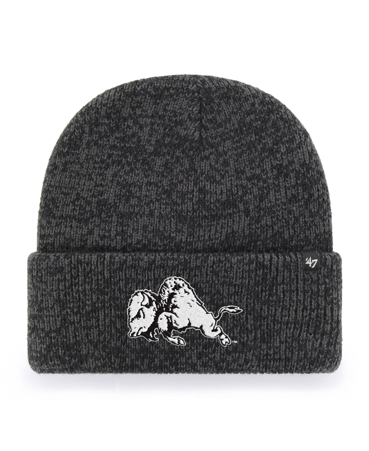 '47 Brand Men's and Women's Black Colorado Buffaloes Brain Freeze Cuff Knit Hat - Black