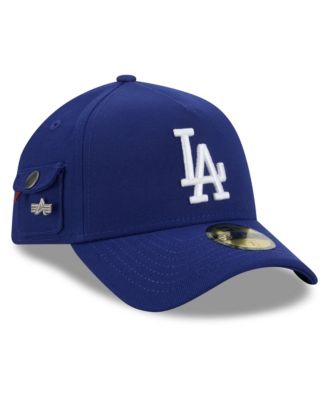 Men's New Era Royal Los Angeles Dodgers A-Frame 59FORTY Fitted Hat
