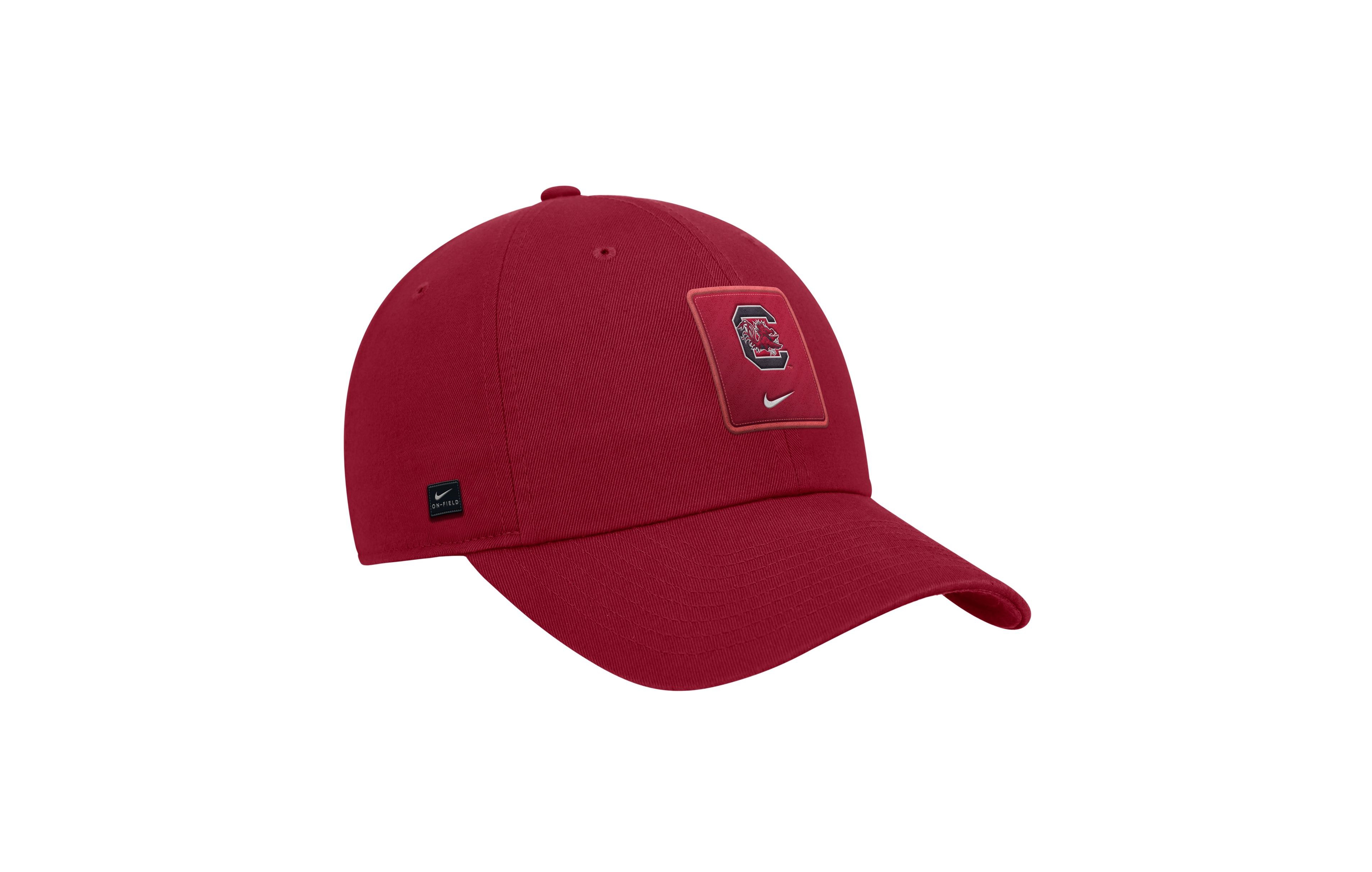 Nike Men's Garnet South Carolina Gamecocks 2026 On-Field Club Adjustable Hat