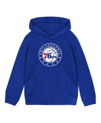 Toddler Royal Philadelphia 76ers Primary Logo Hoodie