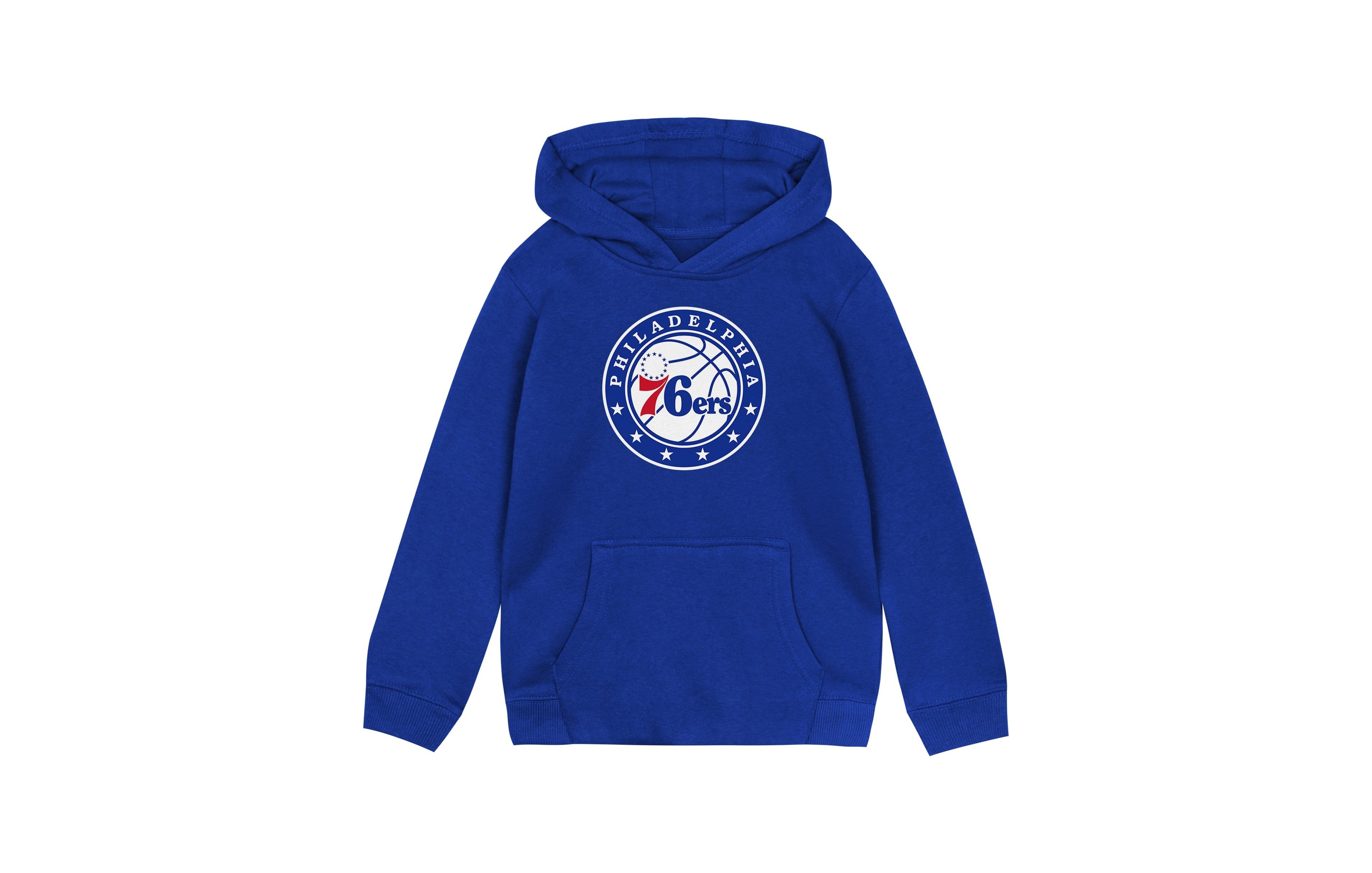 Outerstuff Toddler Royal Philadelphia 76ers Primary Logo Hoodie