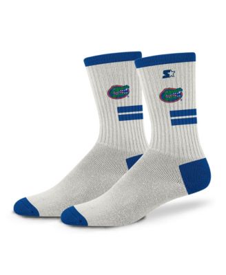 Men's and Women's Cream Florida Gators Premiere Cushioned Crew Socks