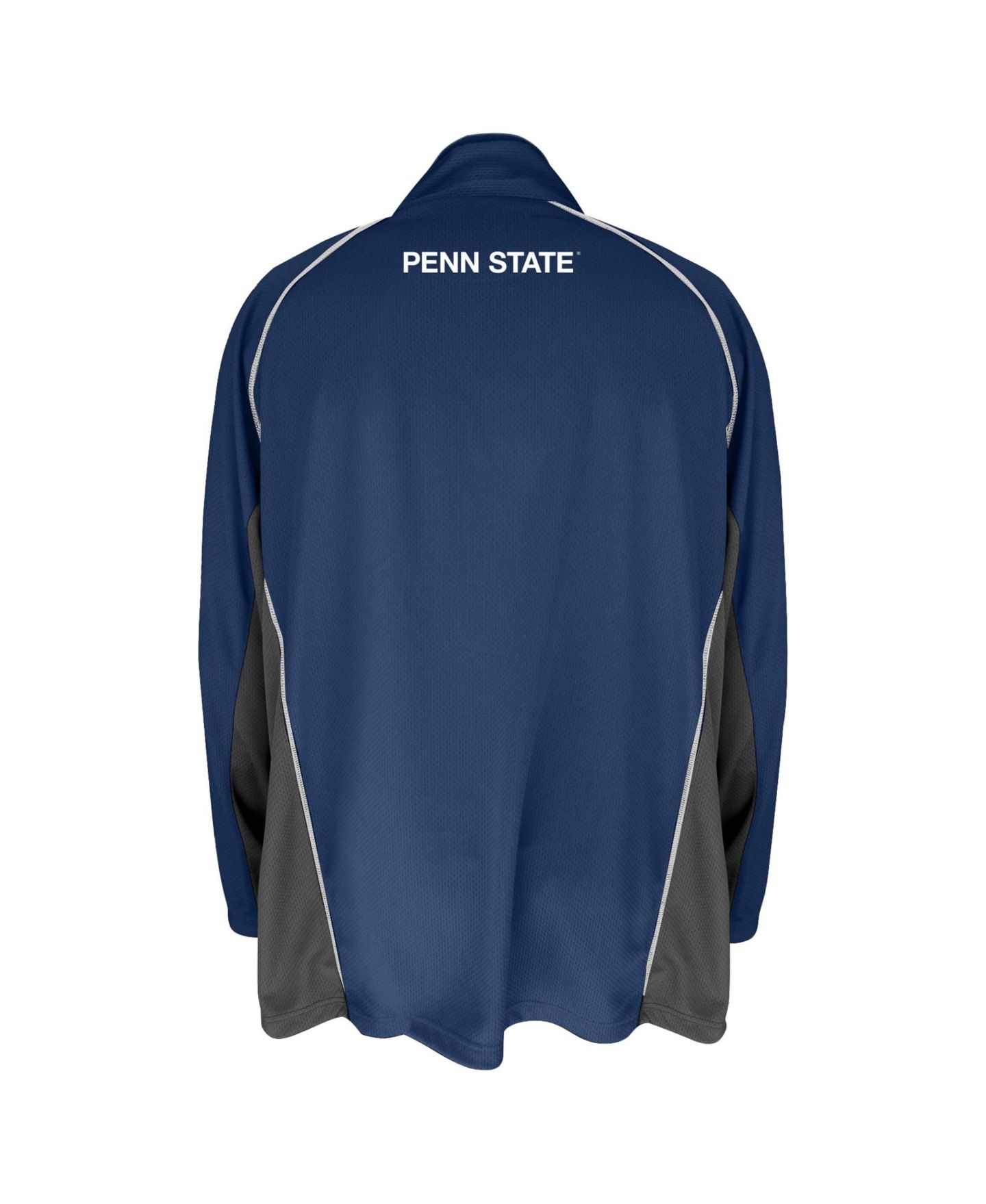 Мужская куртка Profile Navy Penn State Nittany Lions Big Tall Quarter-Zip Raglan — фото 2