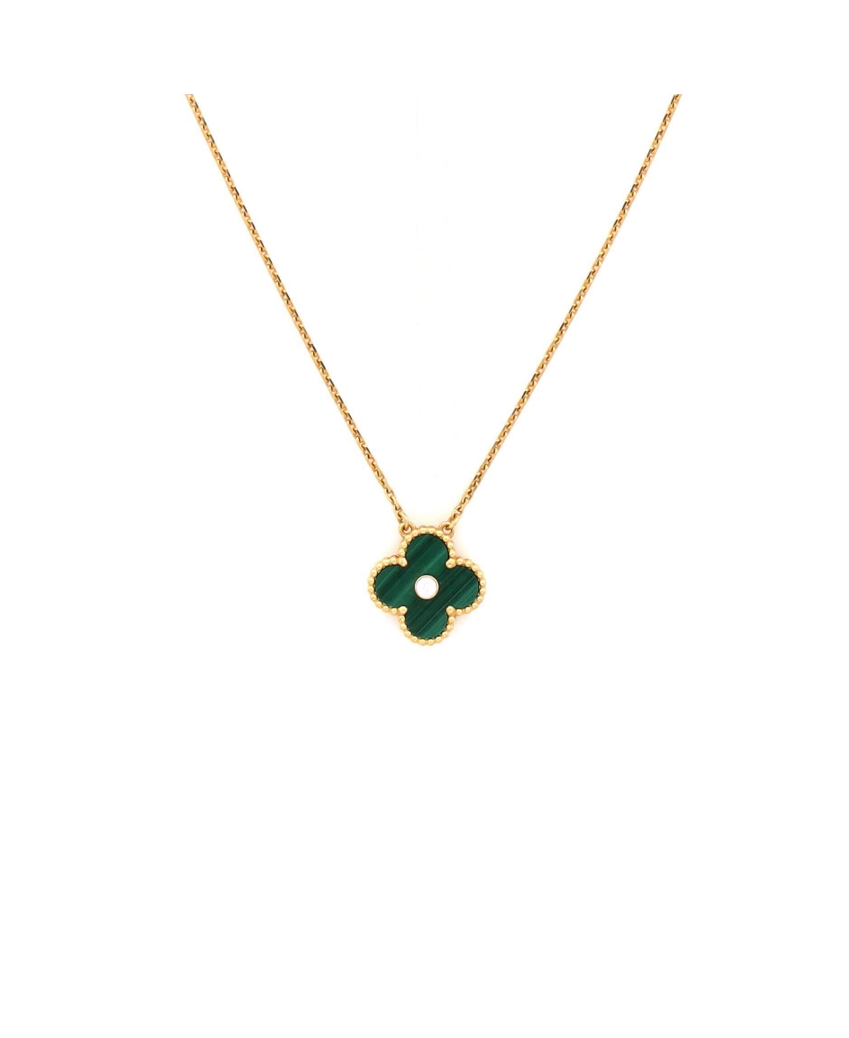 Pre-Owned Van Cleef and Arpels Vintage Alhambra Pendant Necklace - 18k yellow gold