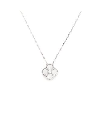 Pre-Owned Van Cleef and Arpels Vintage Alhambra Pendant Necklace