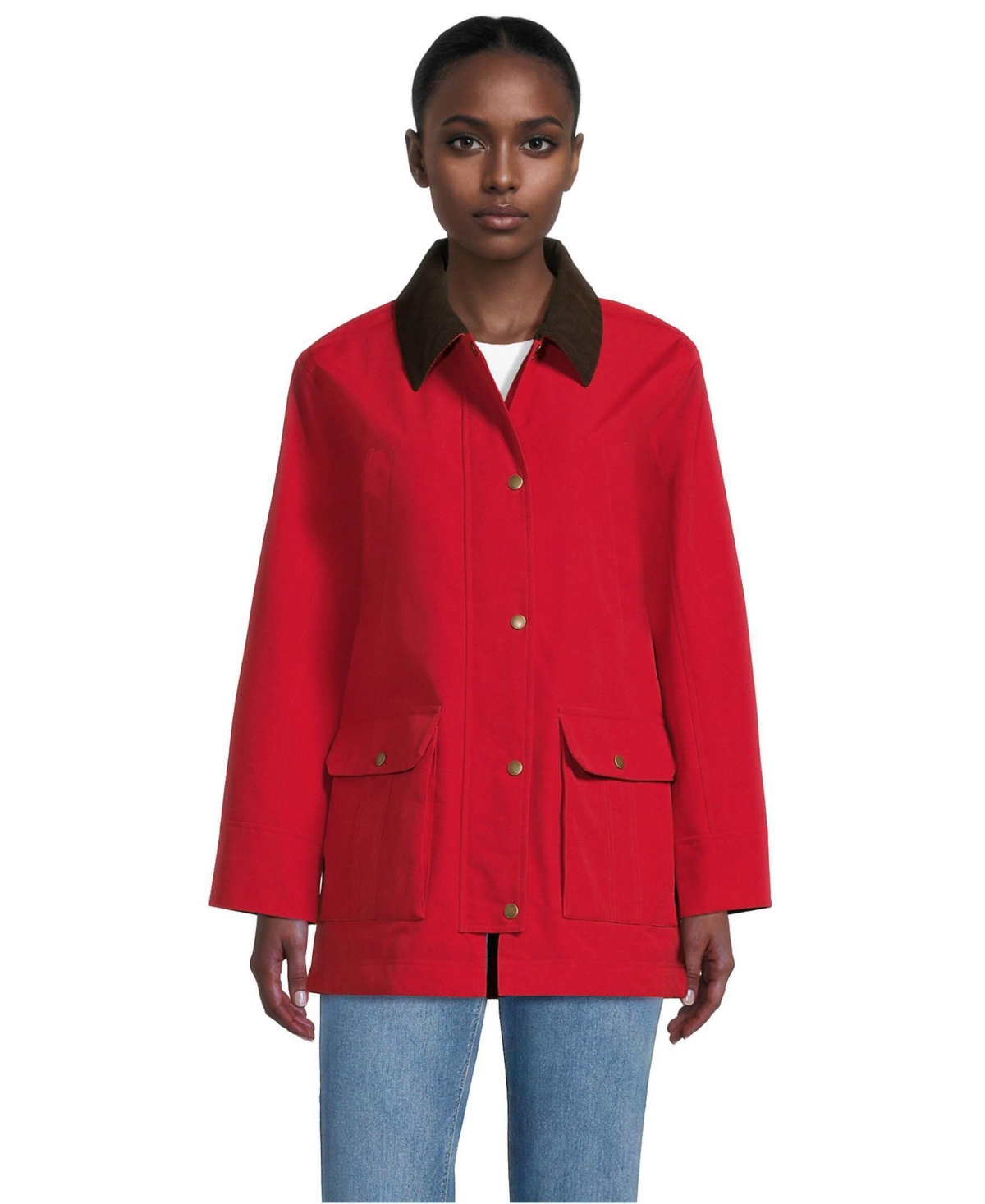 Lands' End Women's Squall Waterproof Barn Jacket