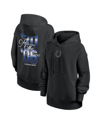Nike - Men's Black Indianapolis Colts 2026 Rivalries Collection Oversized Pullover Hoodie Black