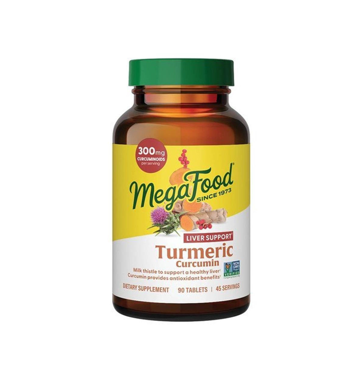 MegaFood Turmeric Strength for Liver, 90 Tabs