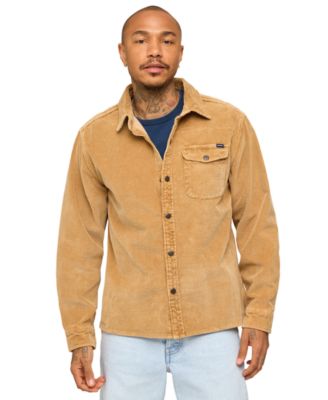 Men's The Sandstone Long-Sleeve Waffle-Cord Shirt