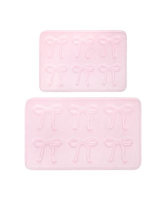 Quilted Memory Foam 2-Piece Bath Mat Set