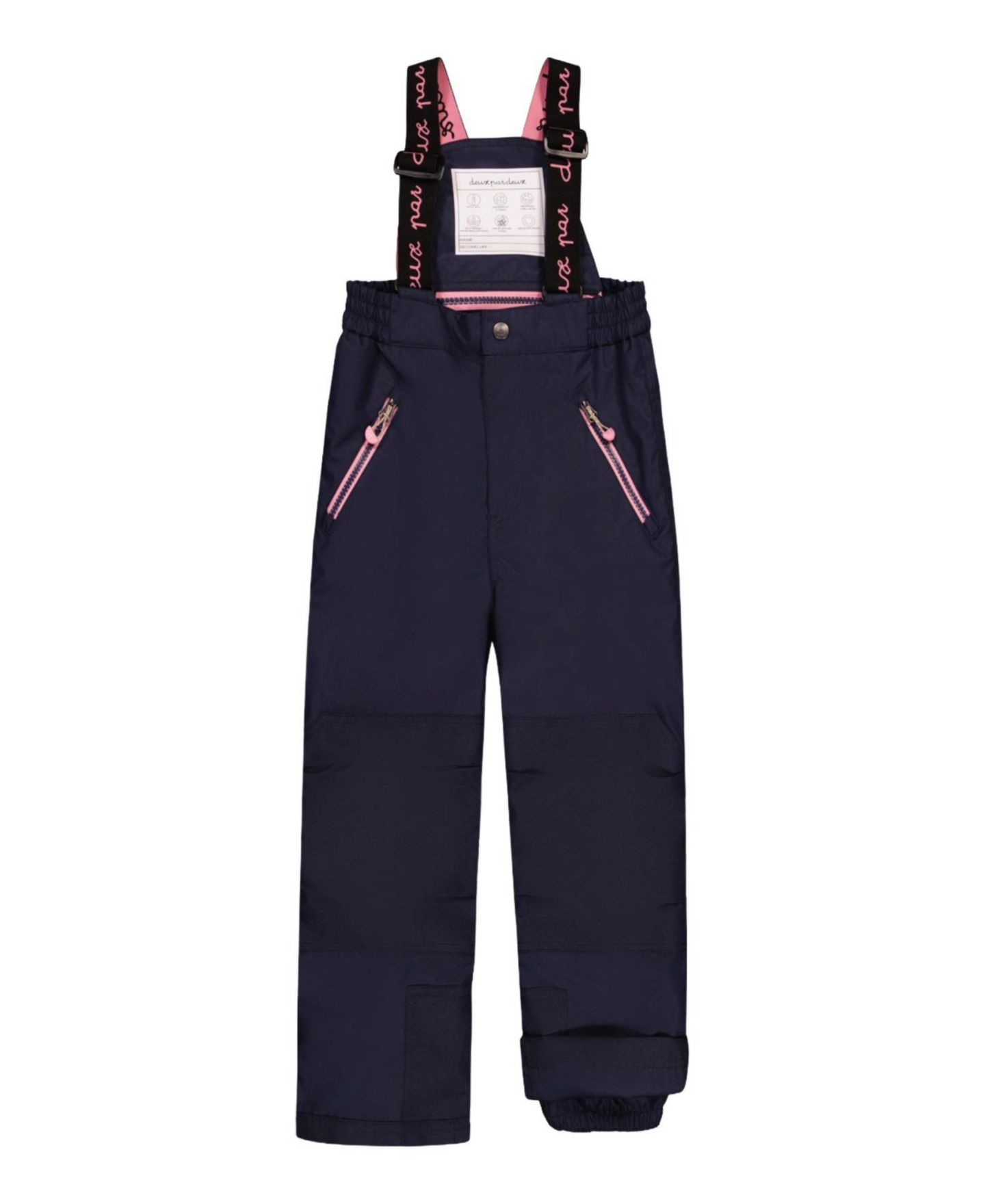 Комплекты Deux par Deux Two Piece Play Snowsuit Floral Print для девочек-малышей, цвет: Синий с принтом — фото 8