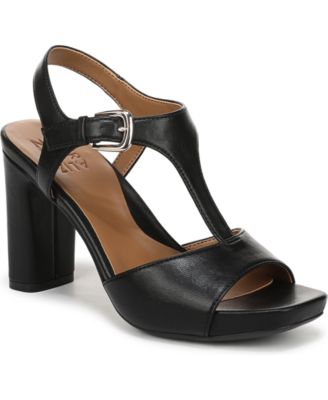 Women's Marlowe Strappy Block Heel Faux Leather Sandals