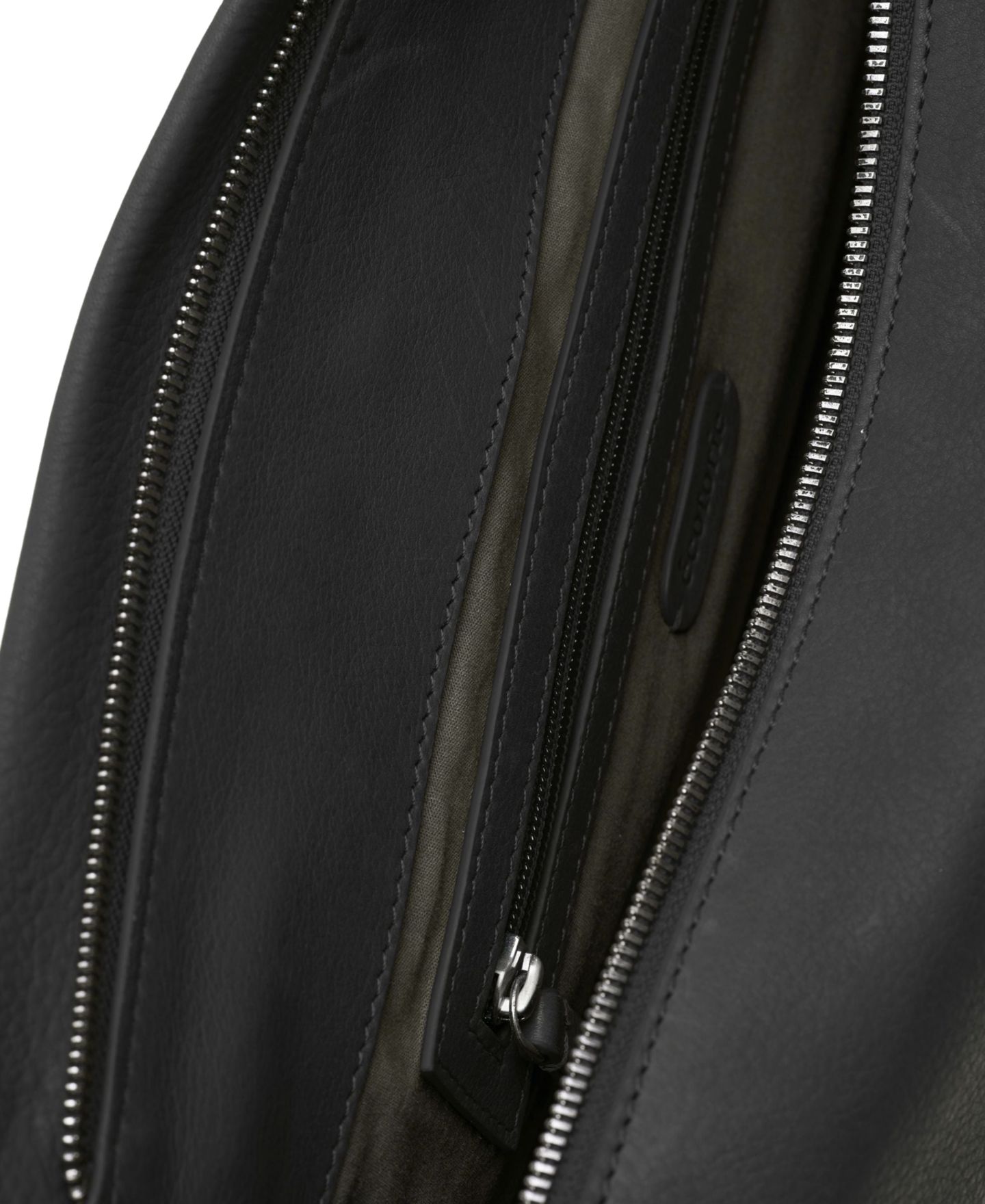 Женская сумка Ecotorie Dora Leather Adjustable Crossbody, цвет: Чёрный — фото 4
