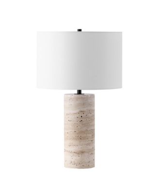 Rynetta Travertine Table Lamp