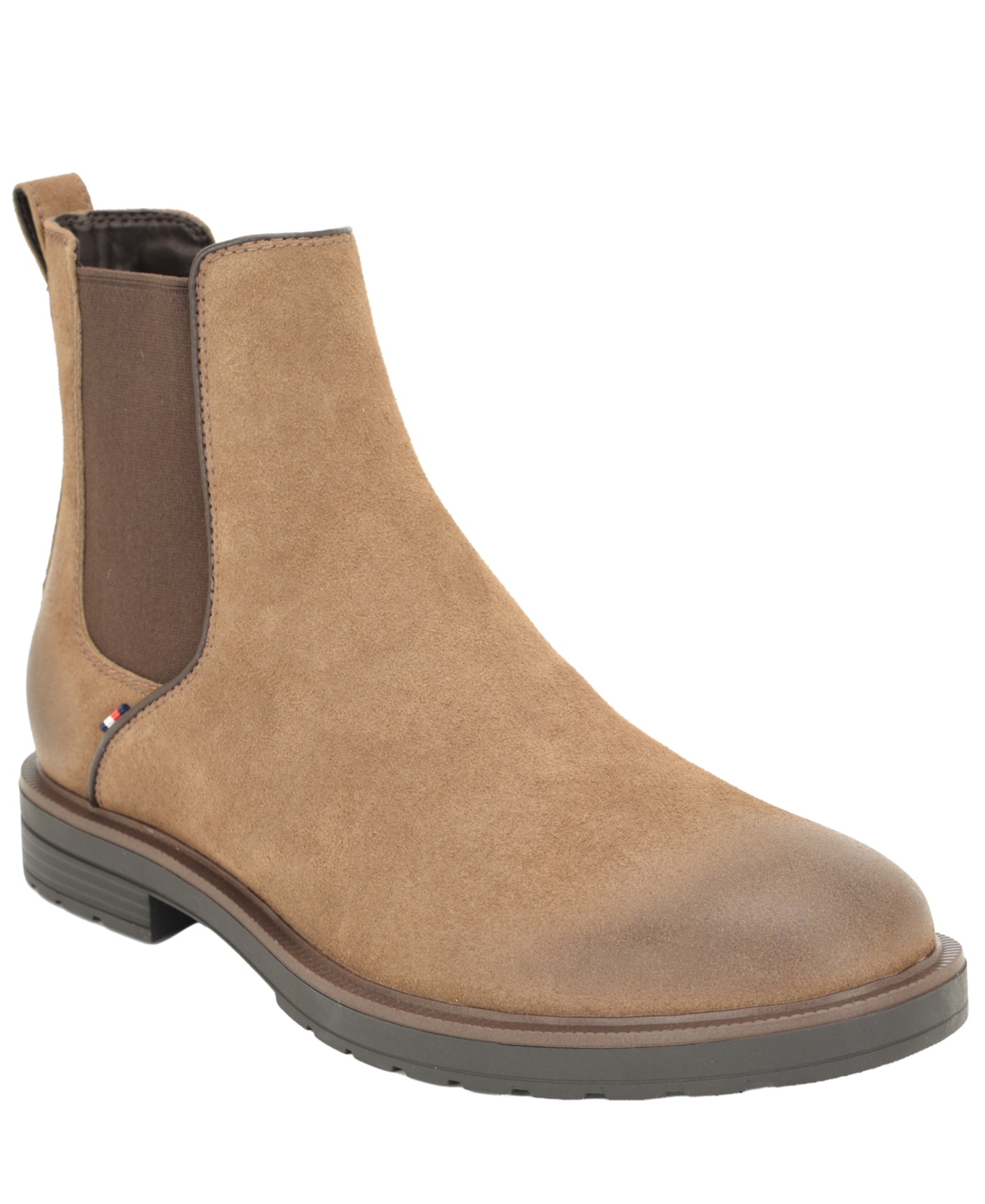 Tommy Hilfiger Men's Folsto Faux Suede Chelsea Boots