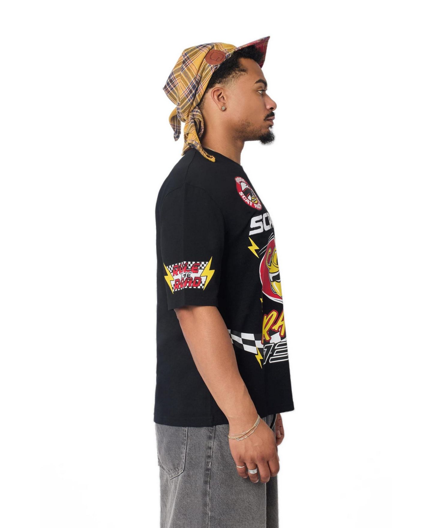 Мужская футболка Reason Dodge Racing Graphic Relaxed-Fit — фото 2