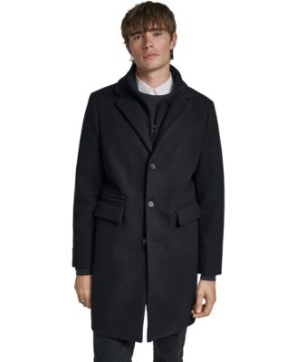Men's Overcoat with Bib