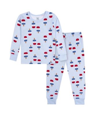 Toddler Boys 12M - 2T 2-Piece Cotton Pajamas