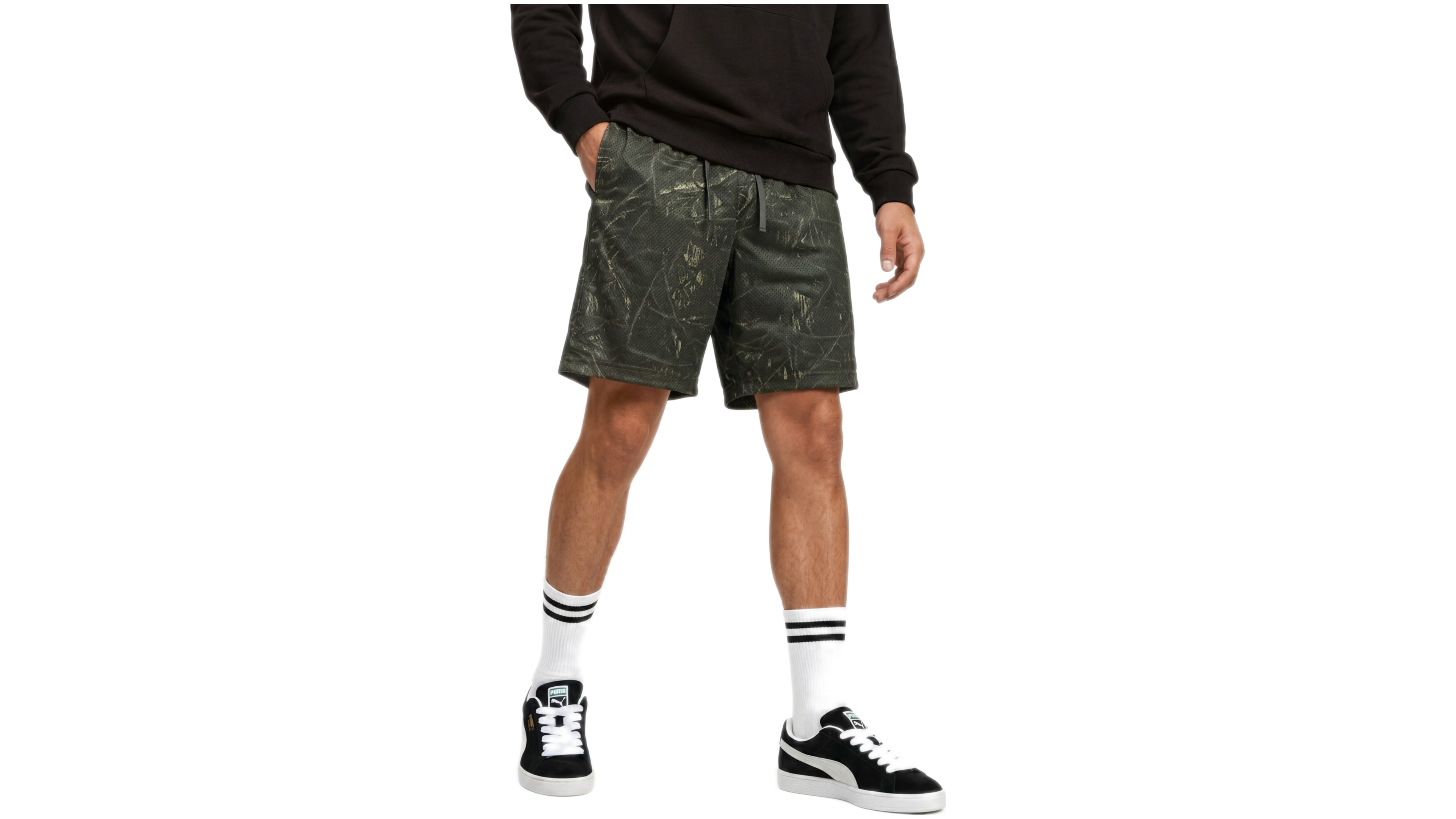 Puma Men's Reversible Drawcord Waistband Shorts