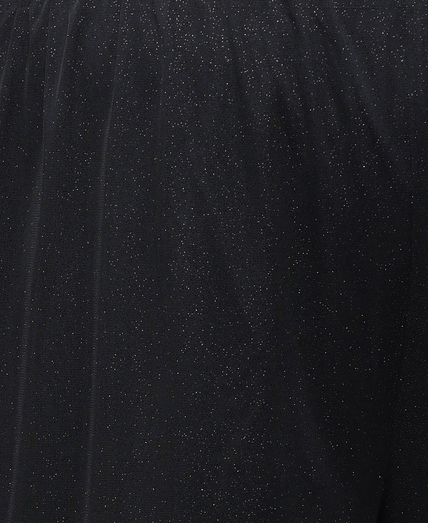 Женские брюки Alex Evenings Plus Size Glitter Wide-Leg Pull-On, цвет: Чёрный — фото 2