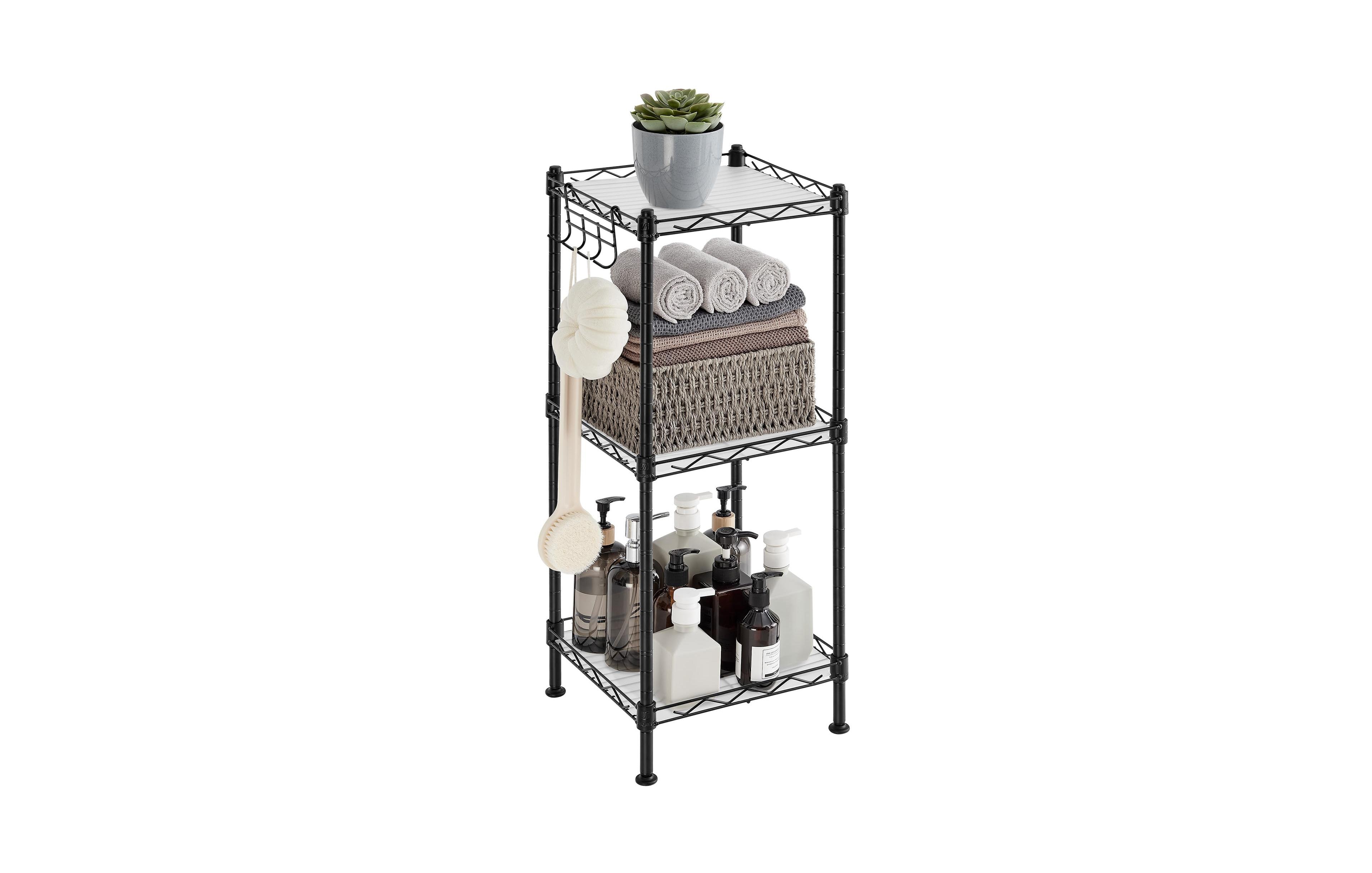 Cyqbd 3-Tier Bathroom Hardware Shelf Storage Rack