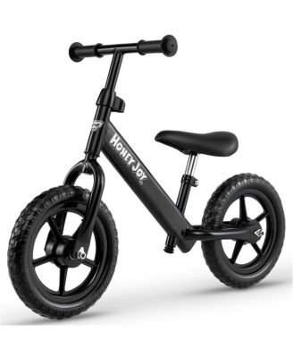 33" x 13" Carbon Steel Balance Bike with Adjustable Handlebar & 11" Foam Tires, Ages 2-5