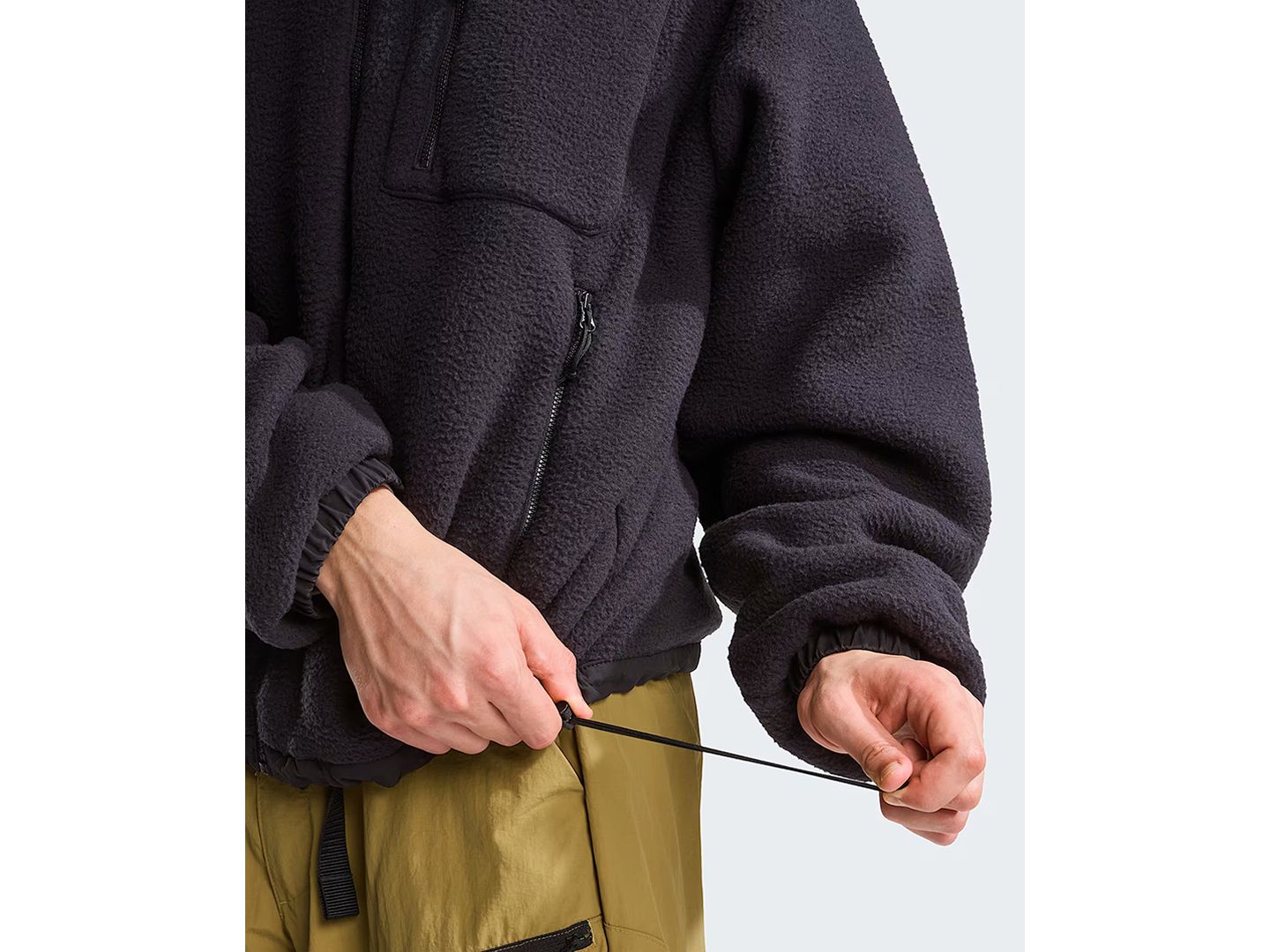 Мужская куртка The North Face Yumiori Reversible, цвет: Чёрный — фото 4