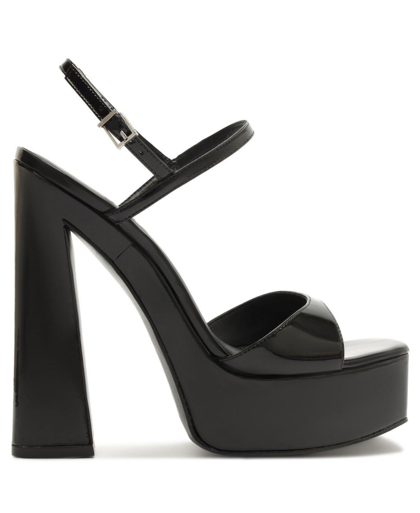 Женские сандалии Schutz Arlene Platform Dress Sandals, цвет: Чёрный лаковый — фото 2