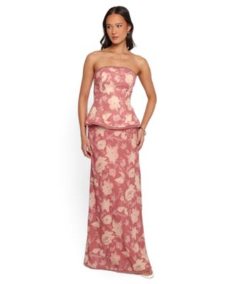 Women's Mera High-Waisted Floral Maxi Skirt