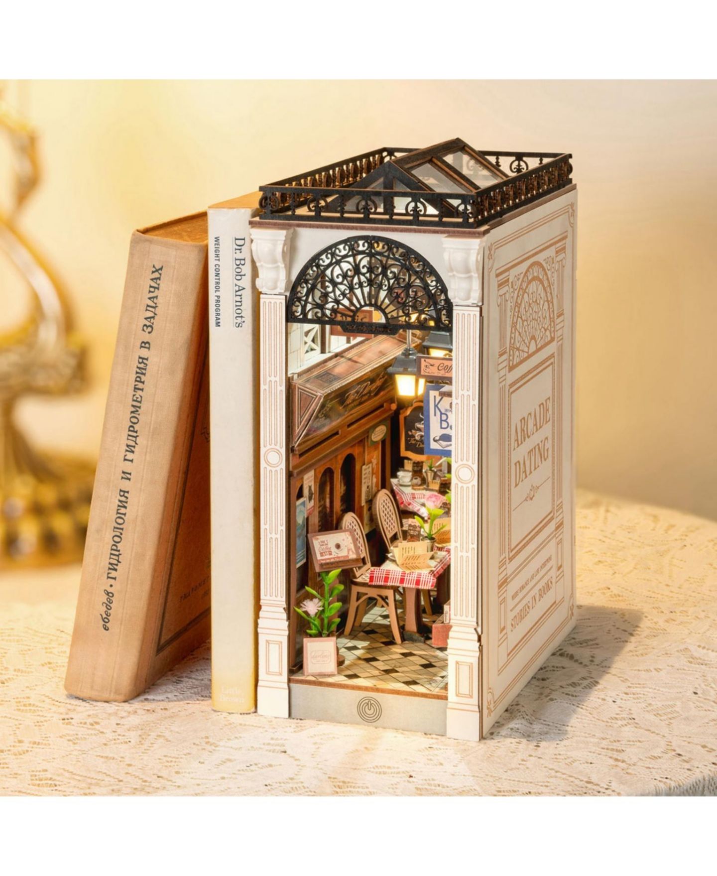 Детские конструкторы Robotime Book Nook Kit Wooden Building Set, Ages 14+ — фото 2