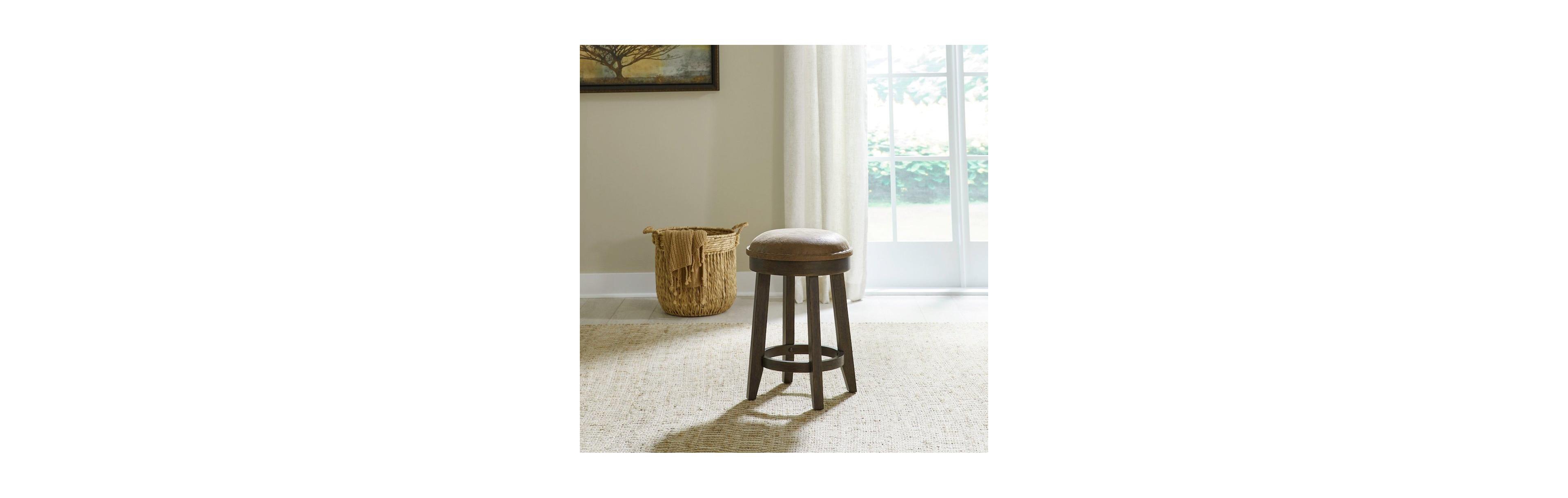 Liberty Furniture Paradise Valley Upholstered Console Stool 25" Height