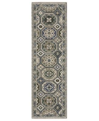 Hastings HA05H 2'3x7'6 Runner Area Rug