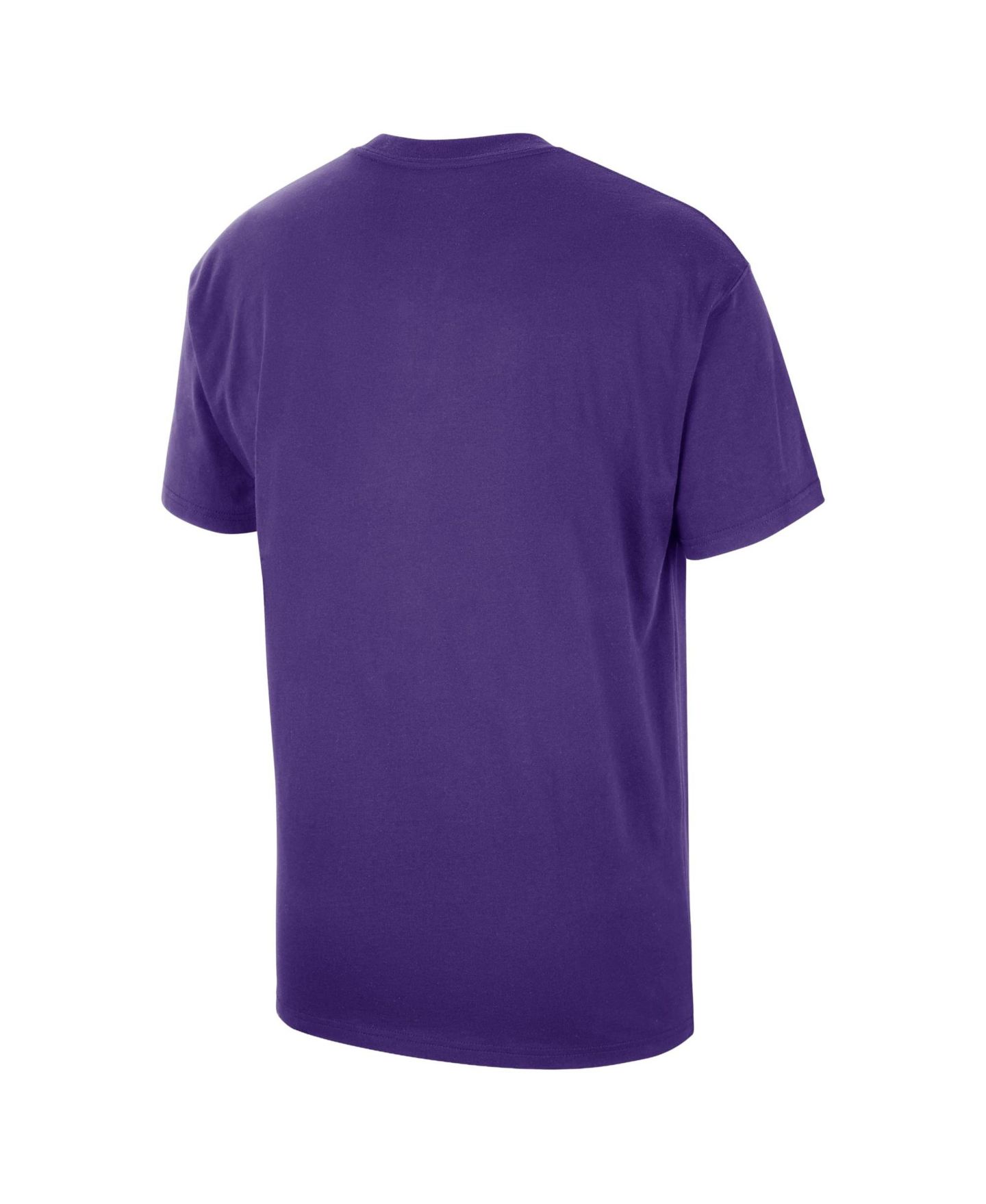 Мужская футболка Nike Purple Los Angeles Lakers Twill Logo — фото 3