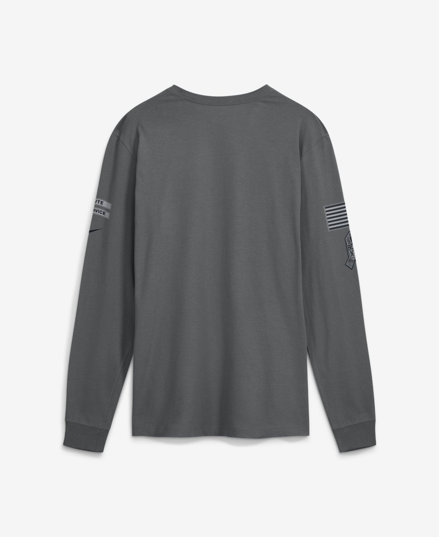 Мужская футболка Nike Gray New Orleans Saints 2026 Salute to Service Long Sleeve — фото 2