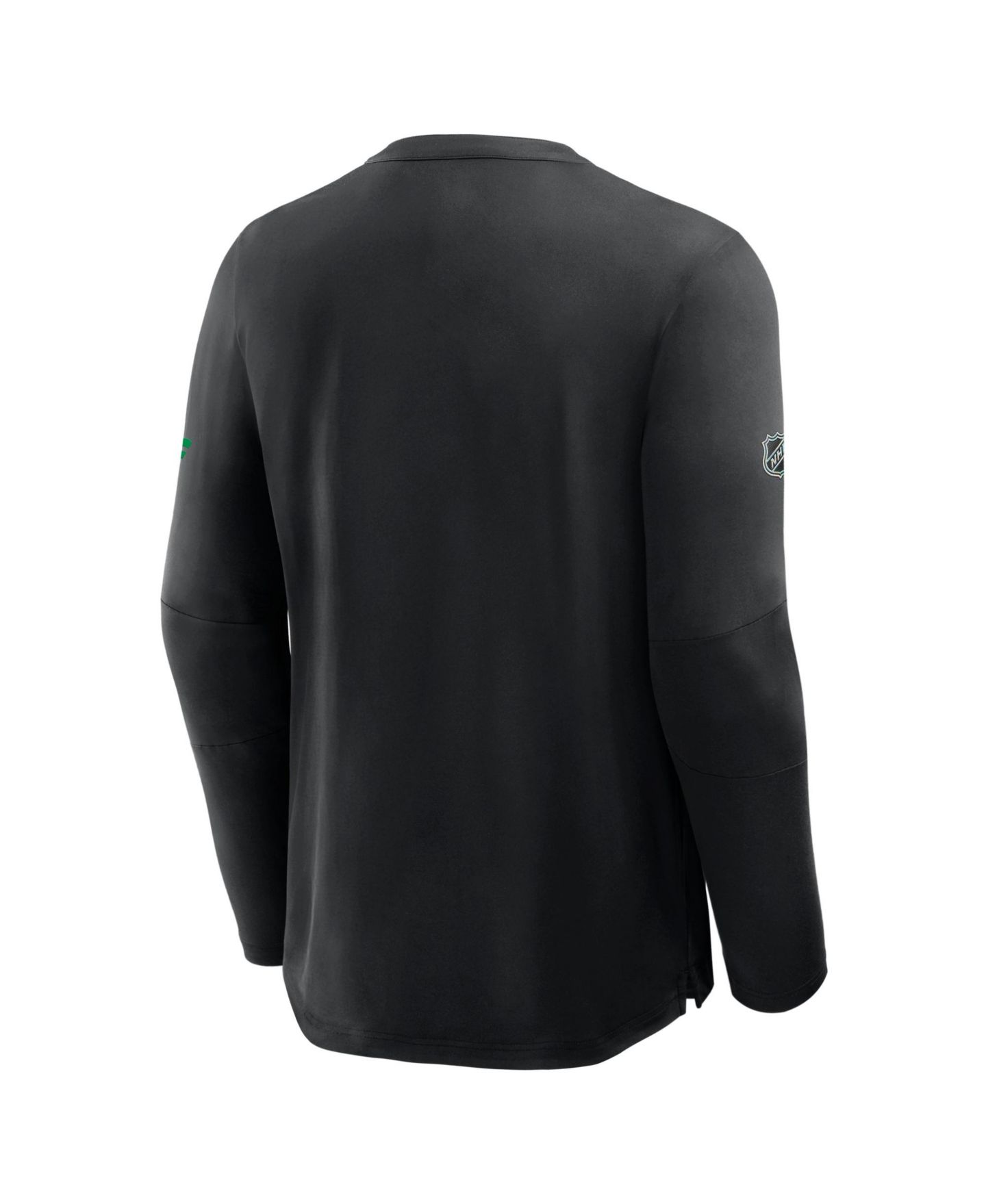 Мужская футболка Fanatics Black Dallas Stars Authentic Pro Rink Tech Long Sleeve — фото 5