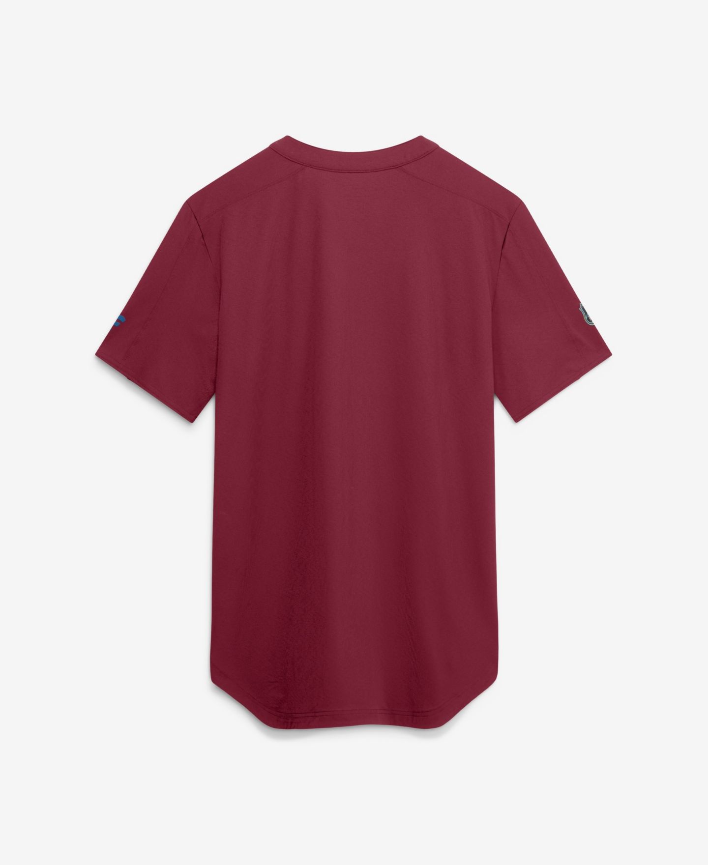 Мужская футболка Fanatics Burgundy Colorado Avalanche Authentic Pro Train Performance — фото 2