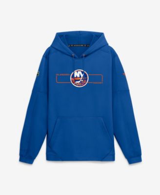 Men's Royal New York Islanders Authentic Pro Rink Fleece Pullover Hoodie